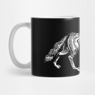 cosy wolf Mug